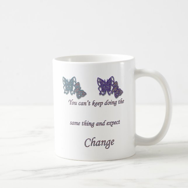 Caneca De Café Mudança 2 (Direita)