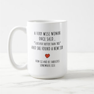 Caneca De Café Mudança de Carreira Motivacional