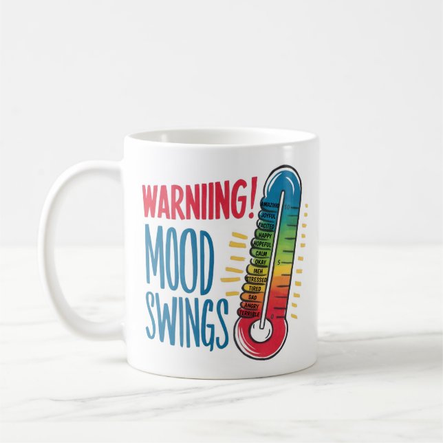 Caneca De Café Mudanças de Humor (Esquerda)