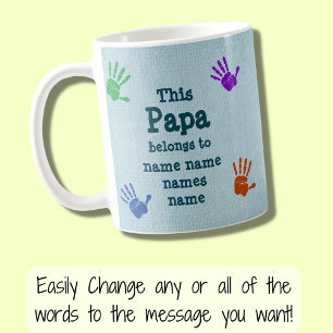 Caneca De Café Mudar Todos Os Nomes Que Este Papa Pertence Ao Avô