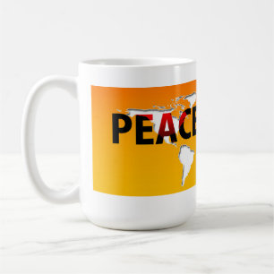 Caneca De Café Mudas de paz contra guerra