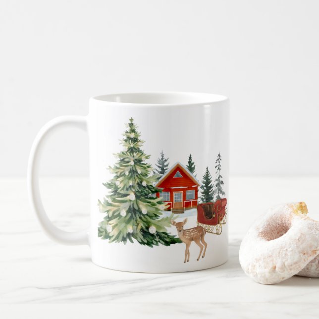 Caneca De Café Mug (Com Donut)