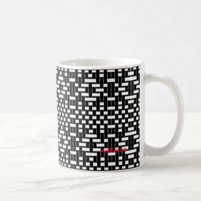 Caneca De Café Mug1 de tecelagem Artkalon (Direita)