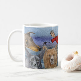 Caneca De Café Mug #3 Joanna Flying Over Animals 