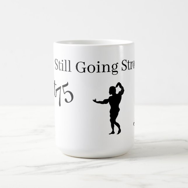 Caneca De Café Mug: 75 e Forte. (Centro)