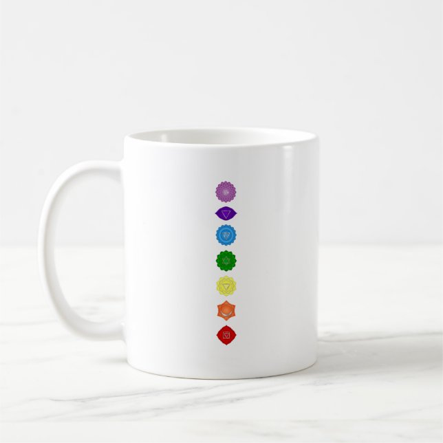 Caneca De Café Mug  7 Chakras (Esquerda)