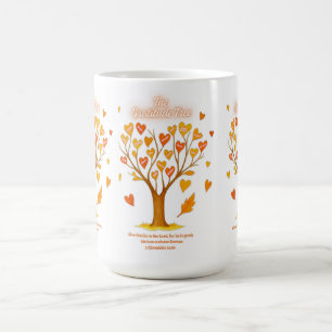 Caneca De Café Mug 'A Árvore De Gratidão'