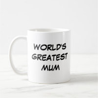 Mug "a maior Mãe do mundo"