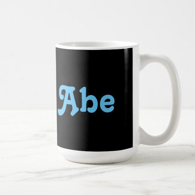 Caneca De Café Mug Abe (Direita)