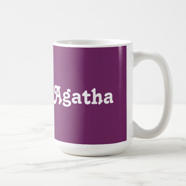 Caneca De Café Mug Agatha (Direita)