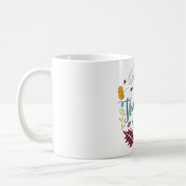 Caneca De Café Mug agradecida