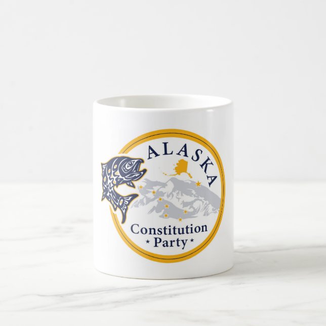 Caneca De Café Mug, Alaska Constitution Party (Centro)