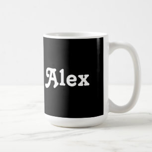Caneca De Café Mug Alex