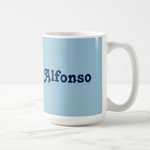 Caneca De Café Mug Alfonso