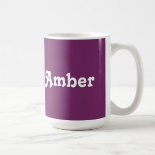 Caneca De Café Mug Amber