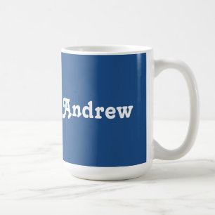 Caneca De Café Mug Andrew