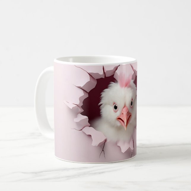 Caneca De Café Mug Animaux Série 1-2 (Frente Esquerda)