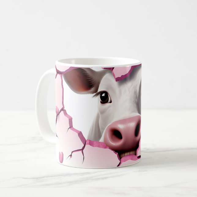 Caneca De Café Mug Animaux Série 1-3 (Frente Esquerda)