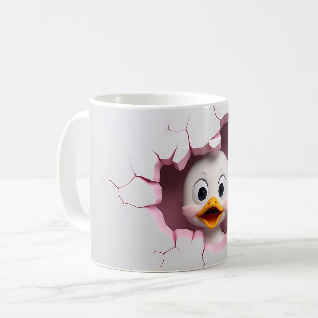 Caneca De Café Mug Animaux Série 1-6 (Frente Esquerda)