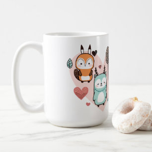 Caneca De Café Mug apresenta uma ilustração bonita.