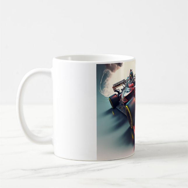 Caneca De Café Mug art abstrait F1 (Esquerda)