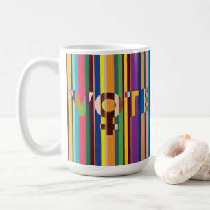Caneca De Café Mug - "As Mulheres Decidirão (VOTAÇÃO!)"