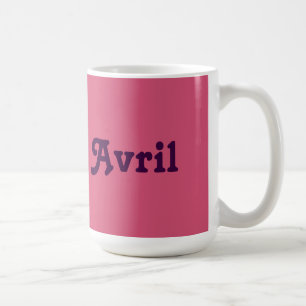 Caneca De Café Mug Avril