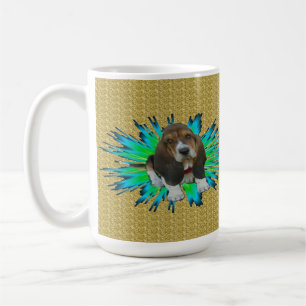 Caneca De Café Mug Baby Basset Sheldon