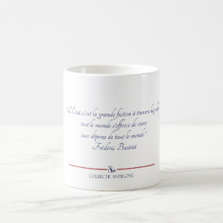 Caneca De Café Mug Bastiat Etat fiction