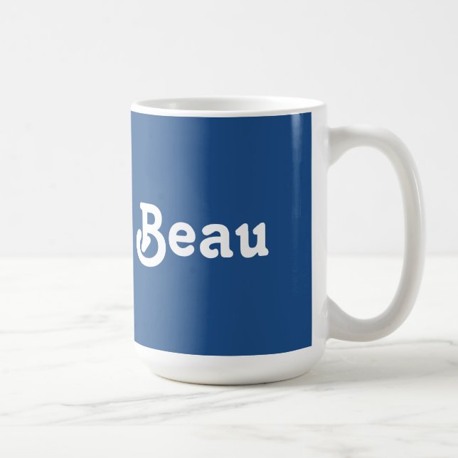 Caneca De Café Mug Beau (Direita)