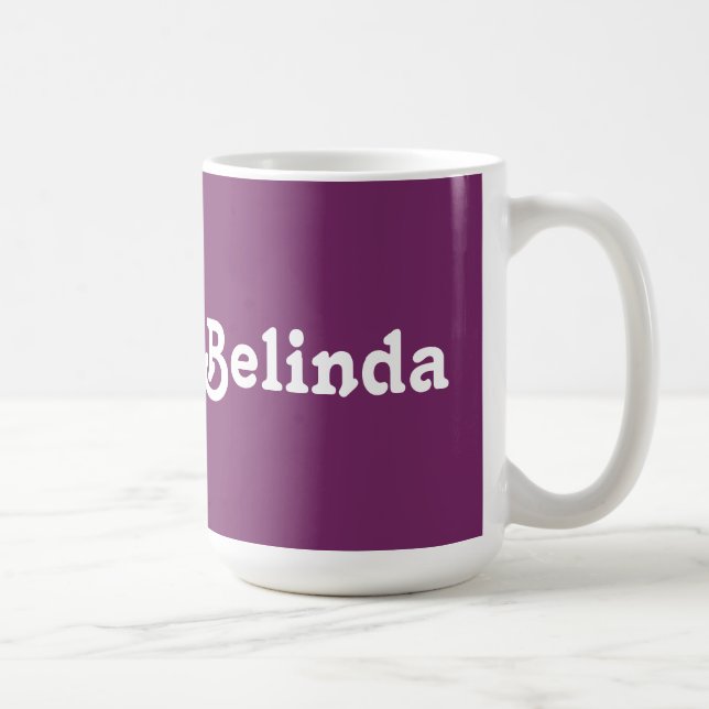 Caneca De Café Mug Belinda (Direita)