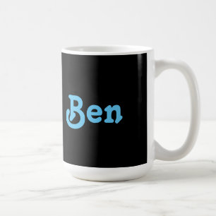 Caneca De Café Mug Ben