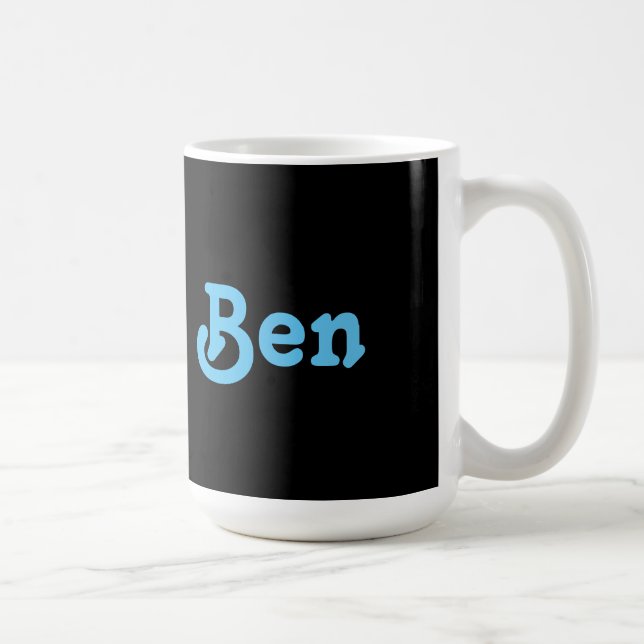 Caneca De Café Mug Ben (Direita)
