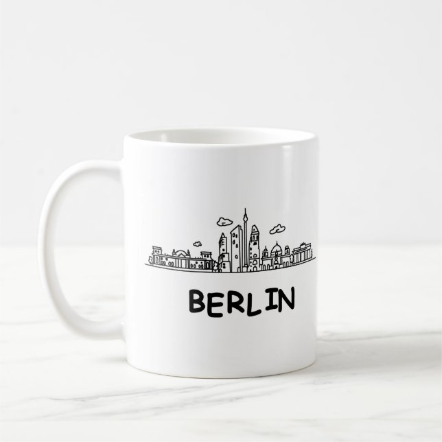 Caneca De Café Mug Berlin (Esquerda)