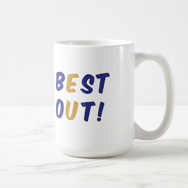 Caneca De Café Mug Best Out EU (Direita)