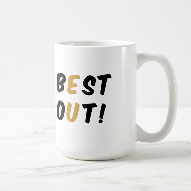 Caneca De Café Mug Best Out EU (Direita)