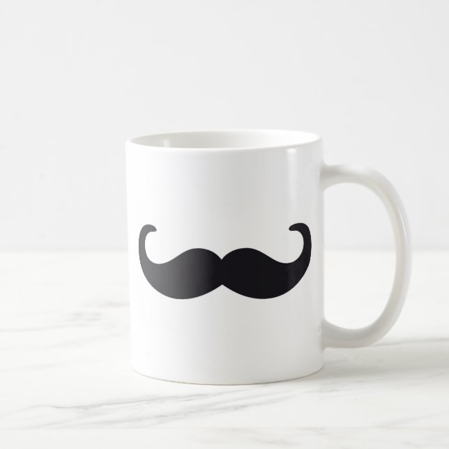 Caneca De Café Mug Bigode (Direita)