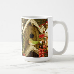Caneca De Café Mug Bird & Bird House