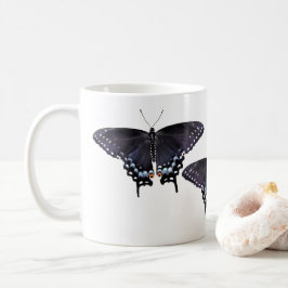 Caneca De Café Mug Black Swallowtail