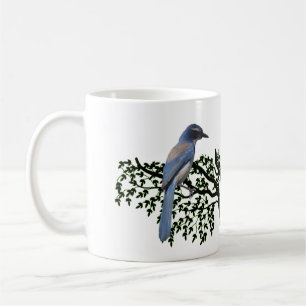 Caneca De Café Mug - Blue Jays on Branch