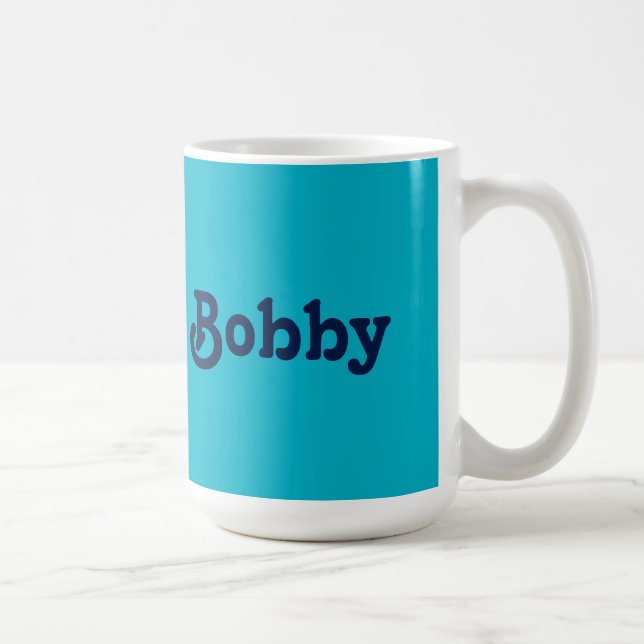 Caneca De Café Mug Bobby (Direita)