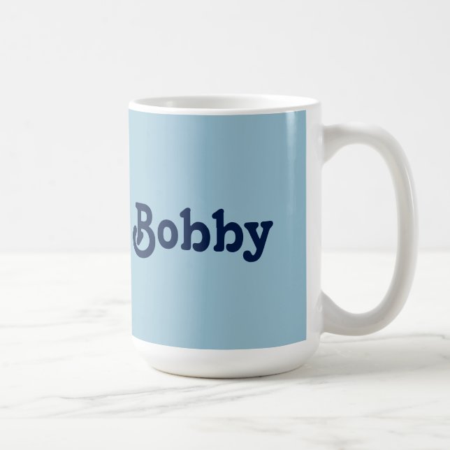 Caneca De Café Mug Bobby (Direita)