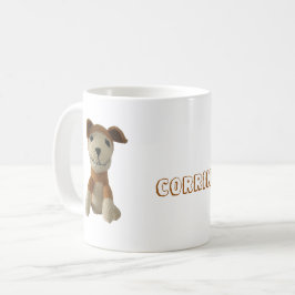 Caneca De Café Mug - Boneca de Cachorro com Nome