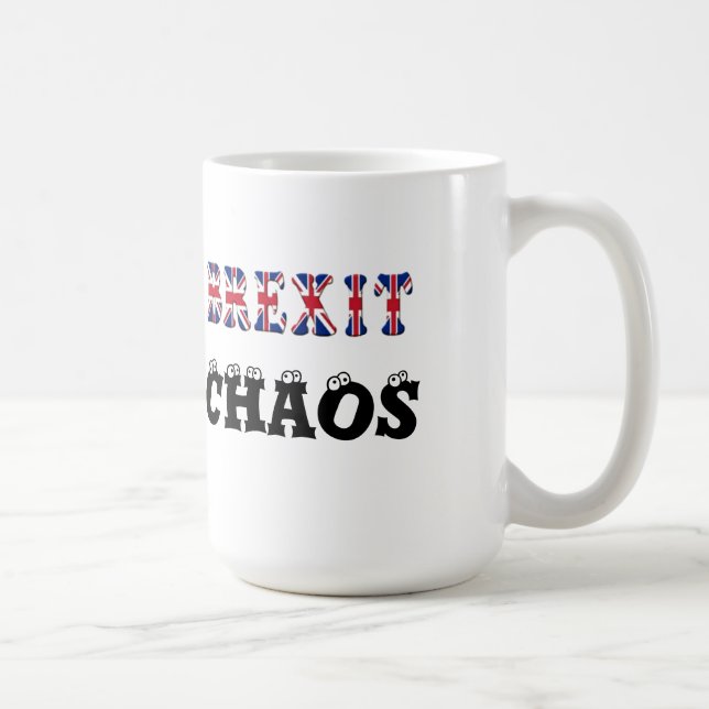 Caneca De Café Mug Brexit Chaos (Direita)