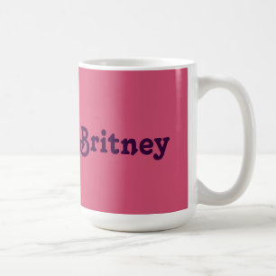 Caneca De Café Mug Britney