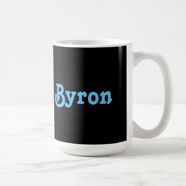 Caneca De Café Mug Byron (Direita)