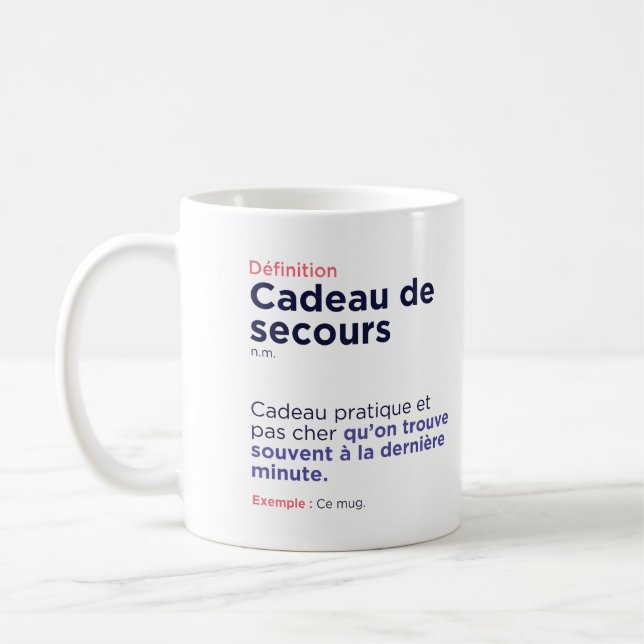 Caneca De Café Mug Cadeau de secours (Esquerda)