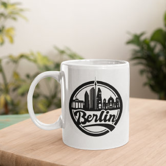Caneca De Café Mug Café da Cidade de Berlim