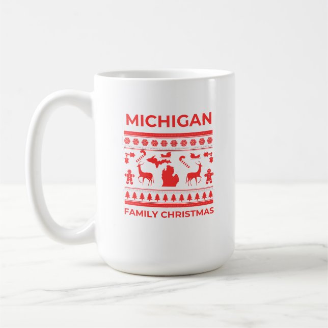 Caneca De Café Mug Café da Família Michigan (Esquerda)