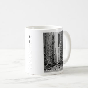 Caneca De Café Mug Café em escala de cinza da Madison Street